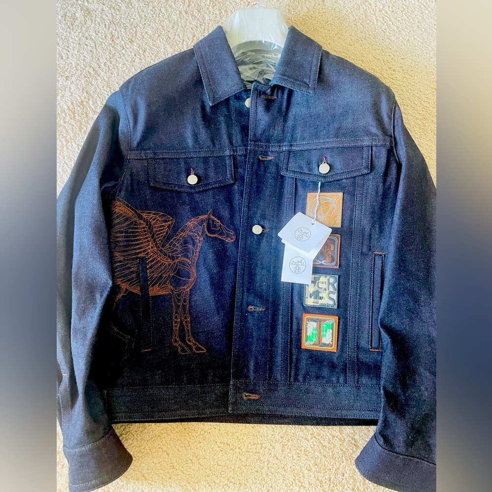 Hermes denim jacket